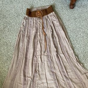 Vintage Maxi Skirt